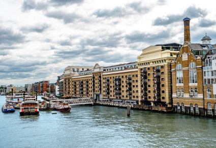 A stock photo of Bermondsey, London.