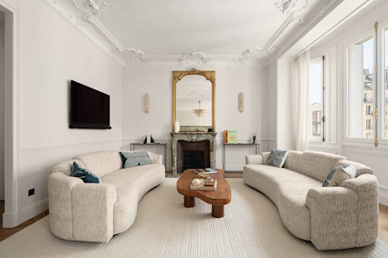 Beautiful interior of a Pacaso Paris listing. 