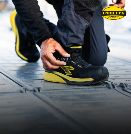 Diadora Utility: <br> il comfort pensato per ogni lavoro