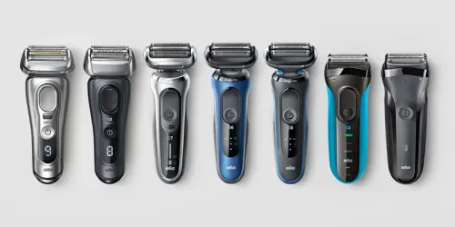 Find your electric shaver from Braun