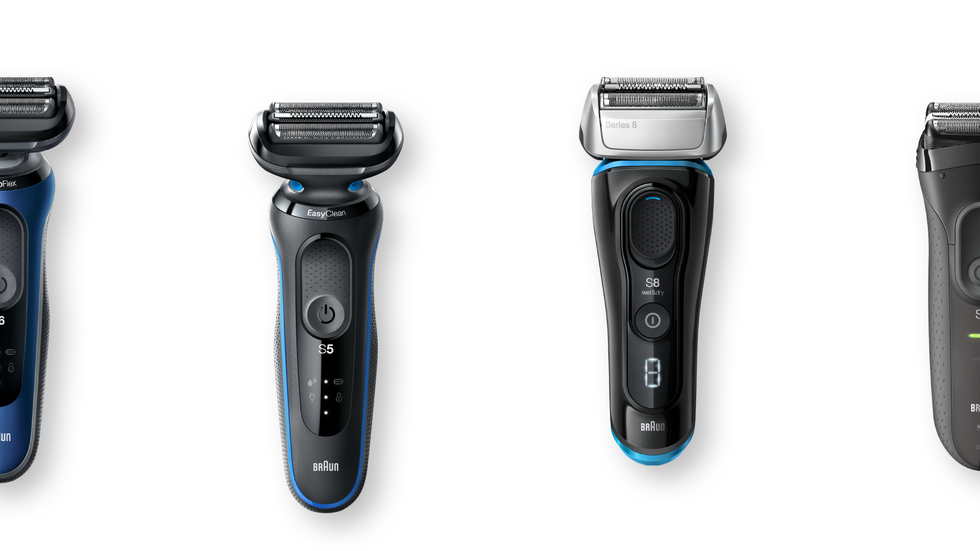 Electric Shavers Rechargeable Razors for Men Braun UK