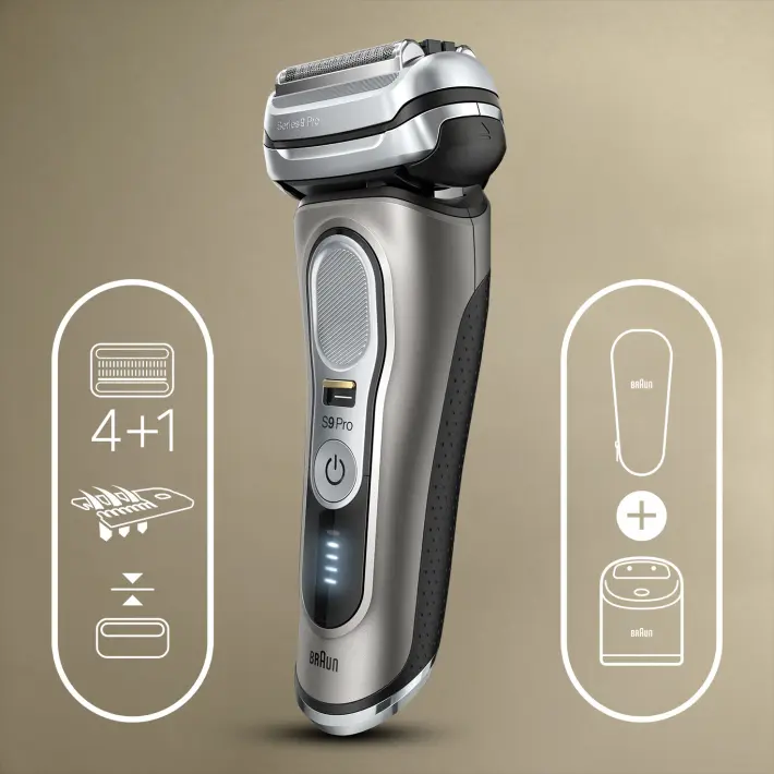 Braun Series 9 Pro Shaver with Powercase