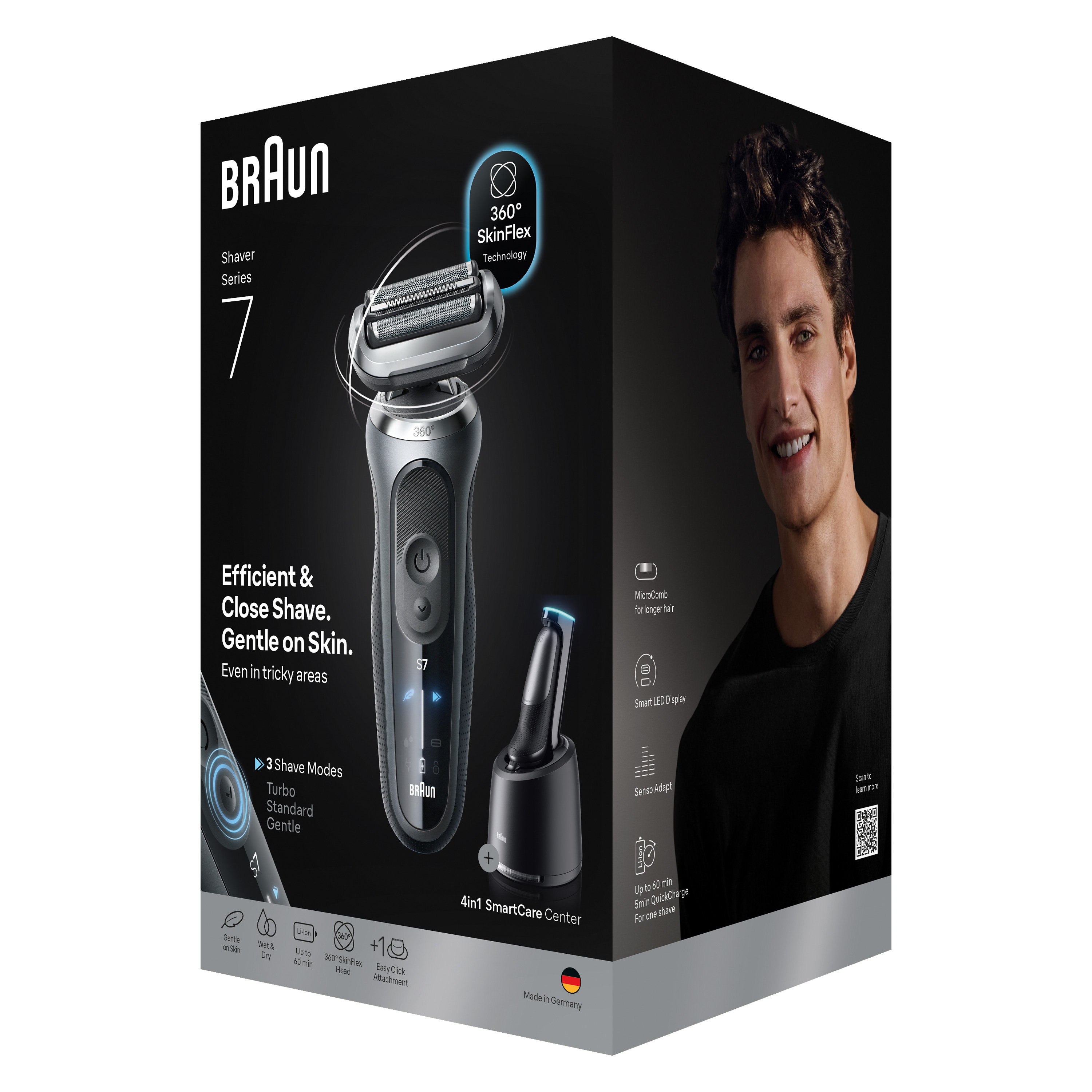 Braun Series 7: Wet & Dry Electric Shavers | Braun UK