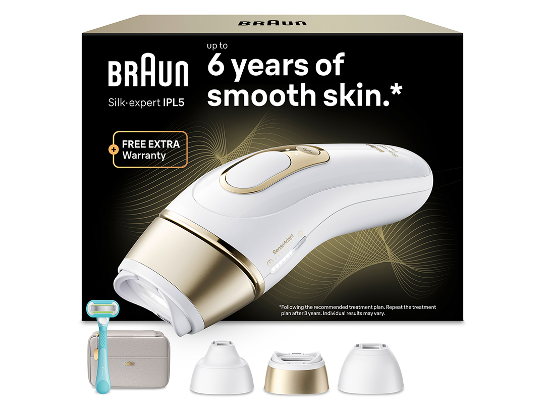 Silk·expert Pro 5 PL5124 IPL Laser Hair Removal Device | Braun UK