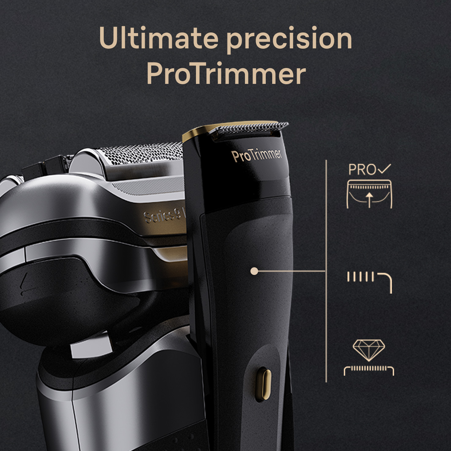 Series | Electric Pro+ 9527s Shaver Braun 9 UK