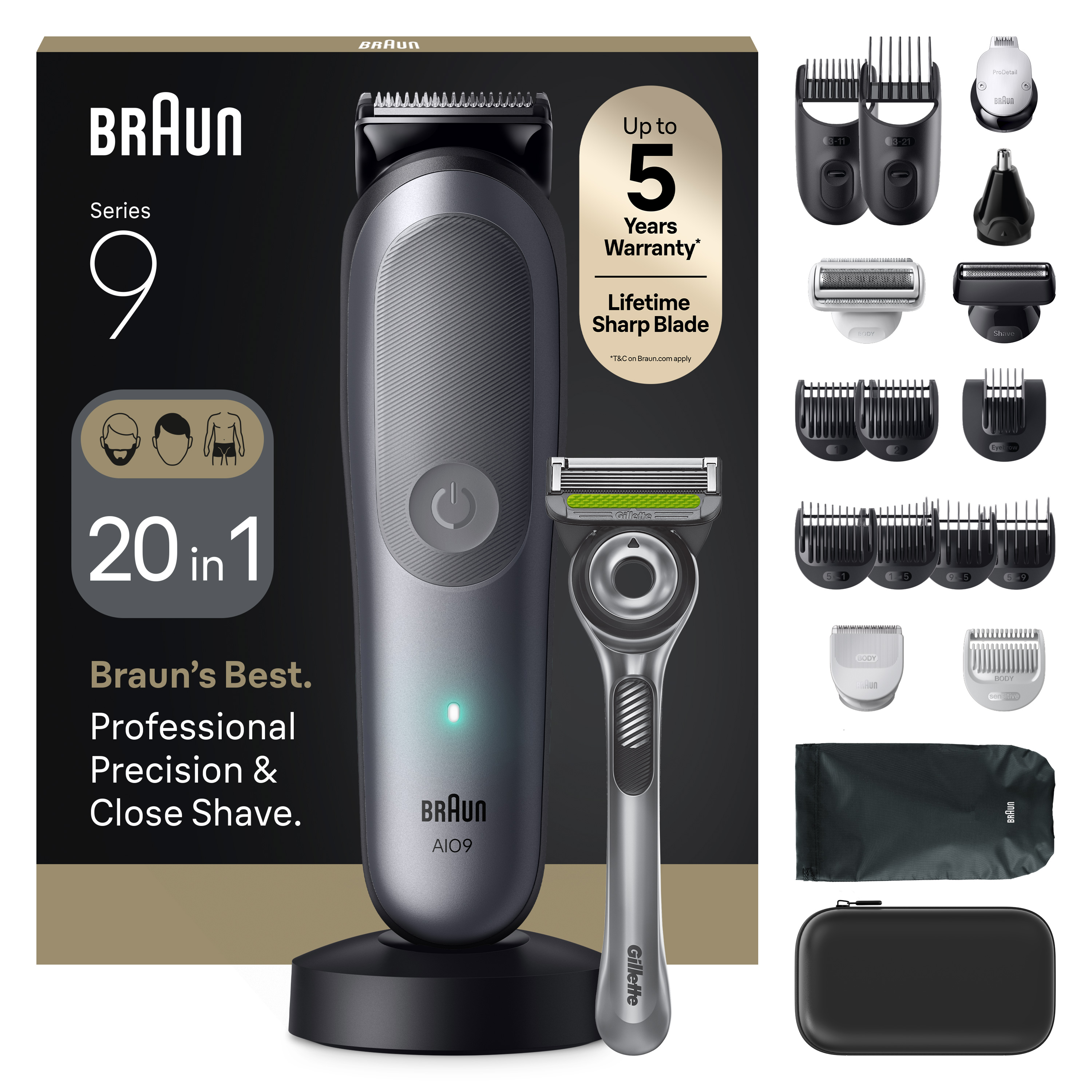 Braun All In One Trimmer Series 5 AIO5560 | Braun UK