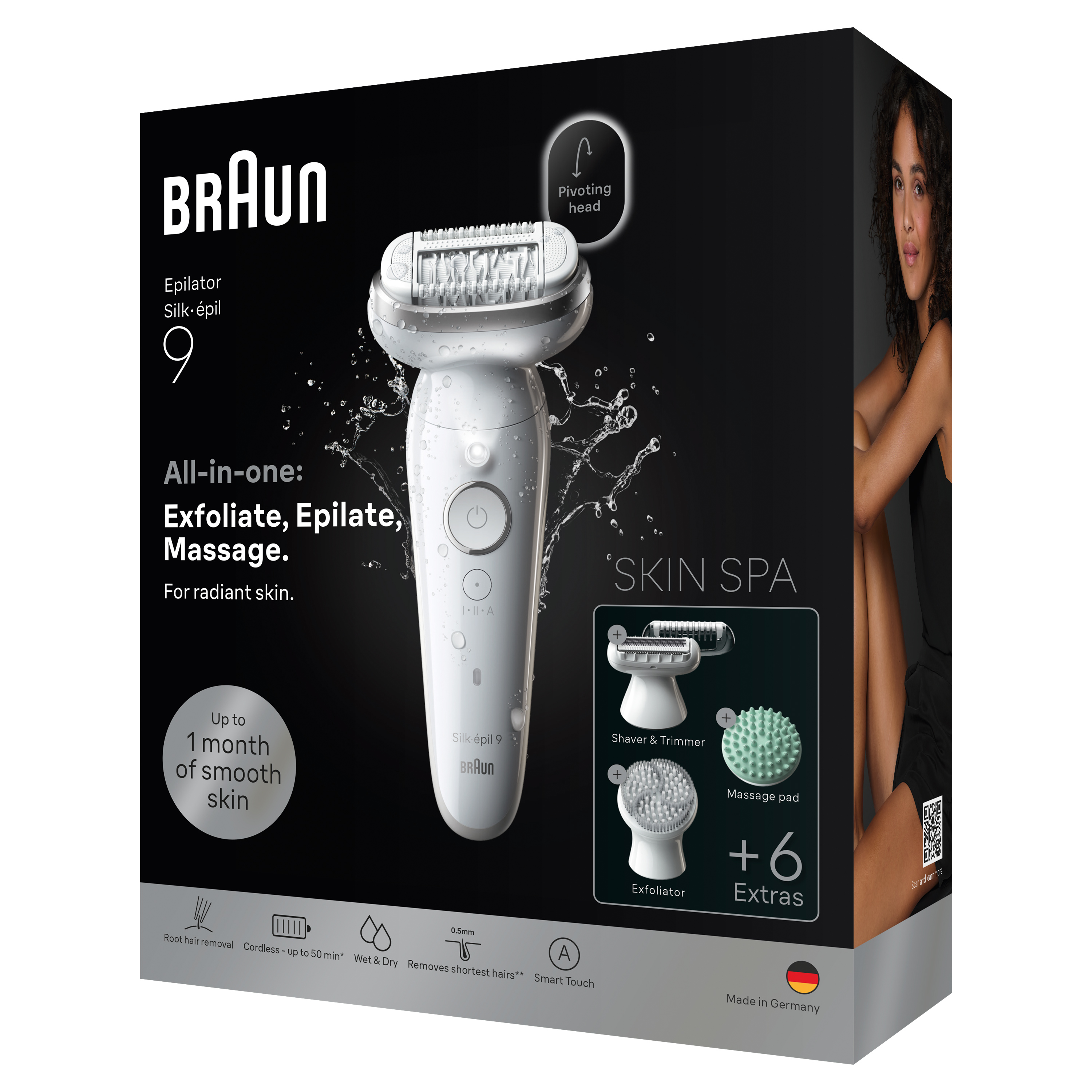 Braun Silk-épil 9 4in1 レディース電気シェーバー Braun Silk·épil 9 | Braun UK