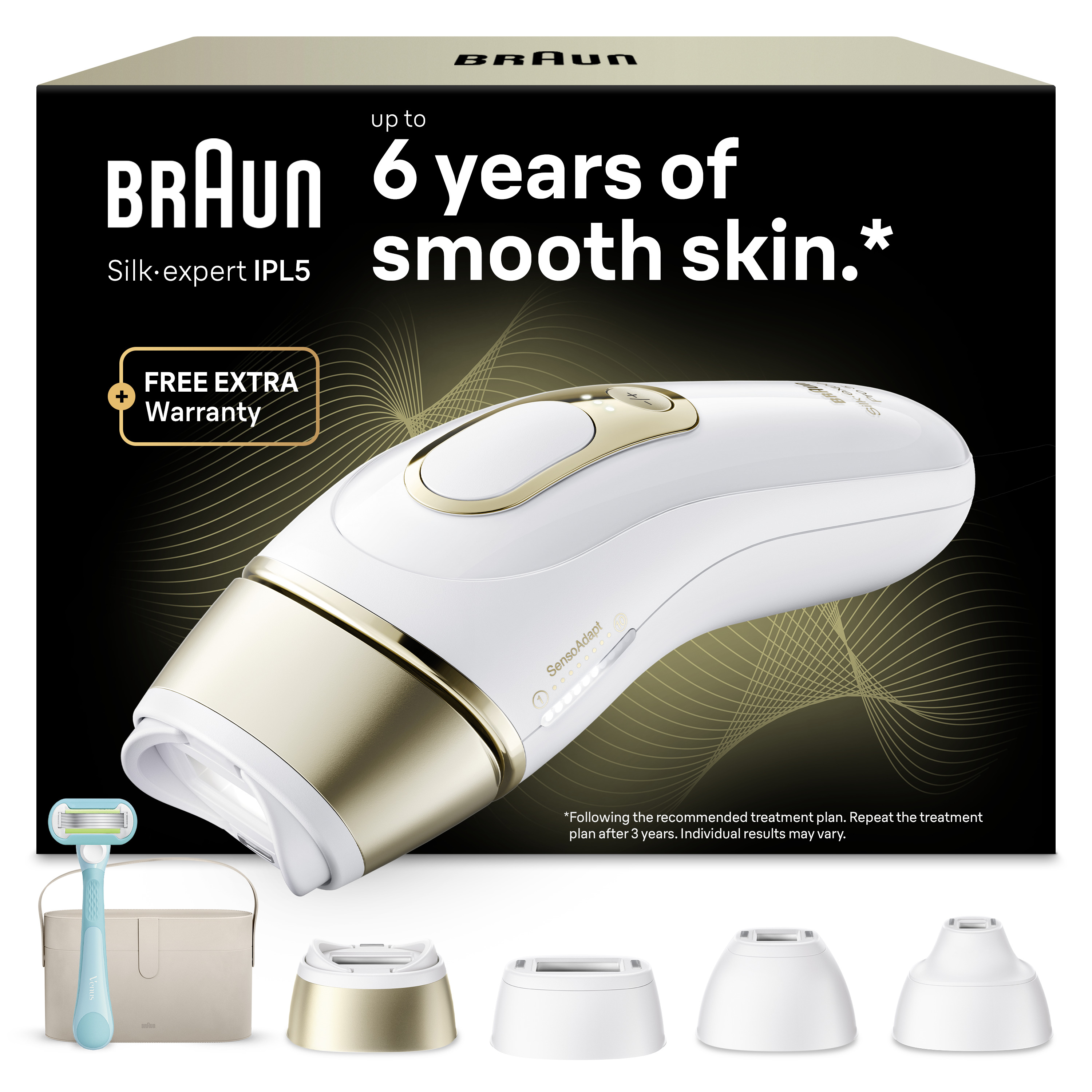 Braun Silk·expert Pro 5 IPL hair removal device | Braun UK
