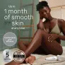 Up to 1 month smooth skin at any time