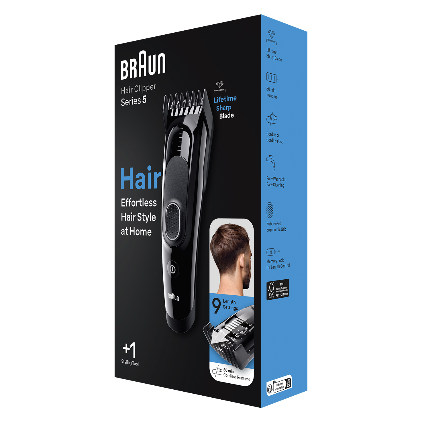 How to use hair clippers to cut your own hair | Braun
