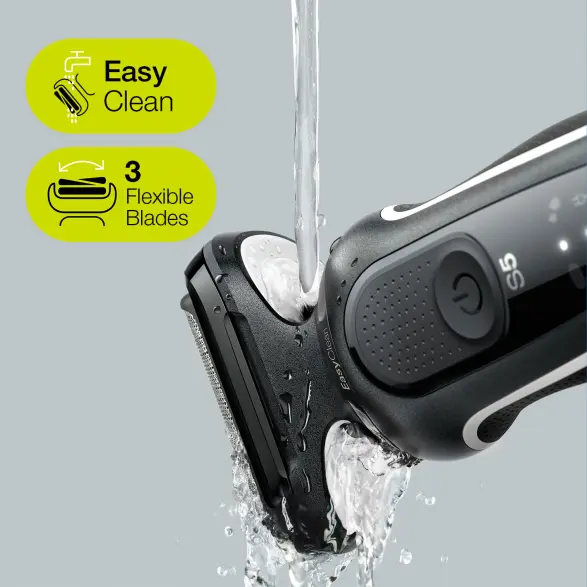 Braun Series 5 Easy Clean & 3 Flexible blades