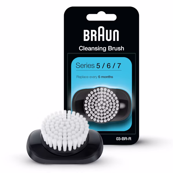 EasyClick Cleansing Brush attachment for Braun Series 5, 6 and 7 electric shaver EasyClick Cleansing Brush attachment for Braun Series 5, 6 and 7 electric shaver