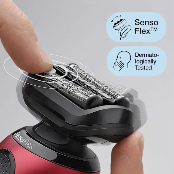 Braun Series 6 - SensoFlex™ & Dermatologically Tested