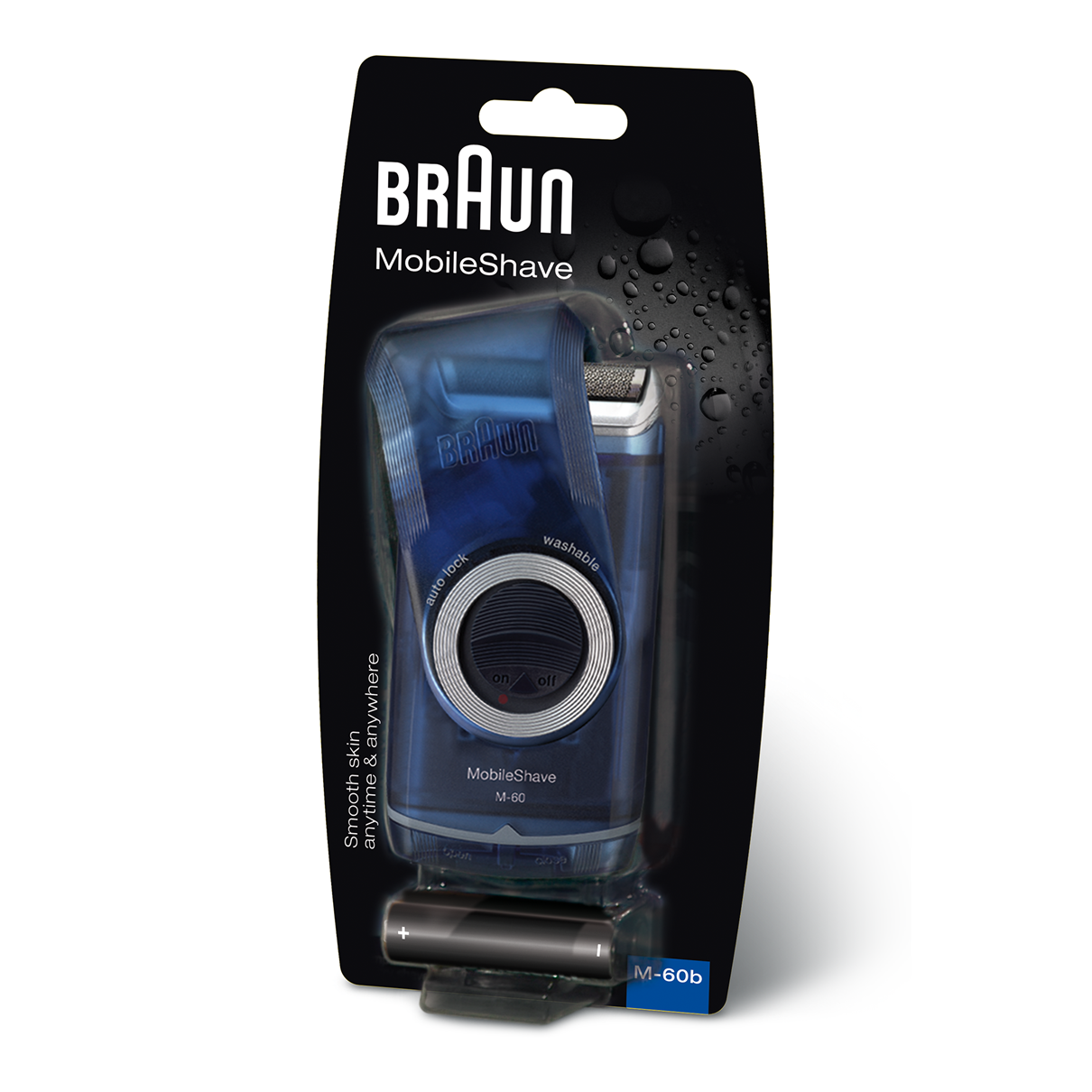 braun mobile shaver m60b