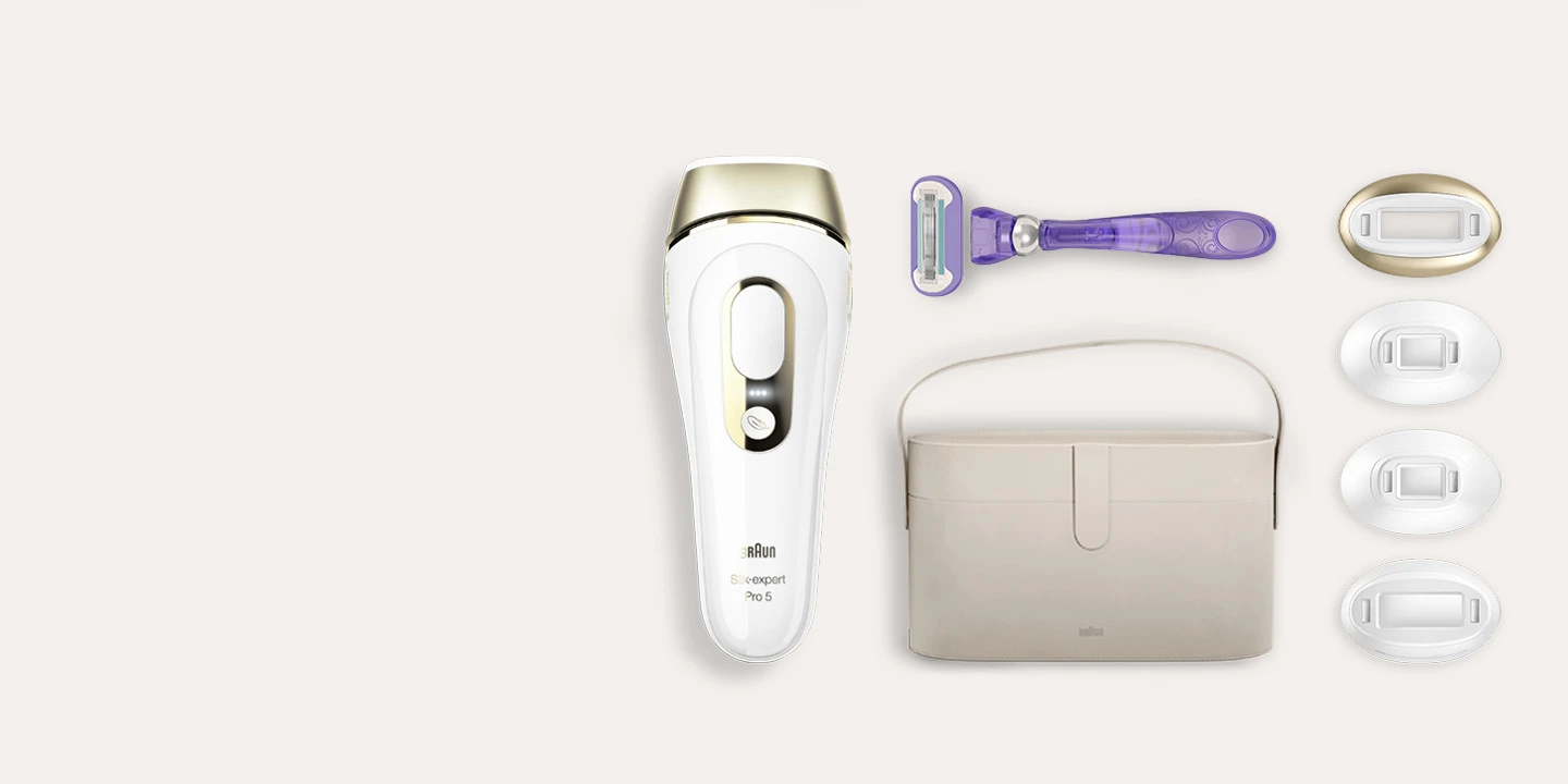Safest, fastest, most efficient¹. IPL permanent visible hair removal.