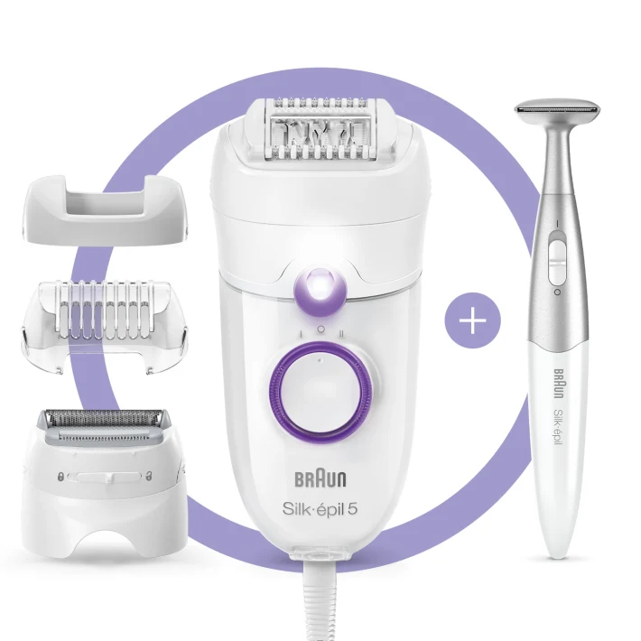 Braun Silk-epil 5-825 Power, Epilator for Beginners for Gentle