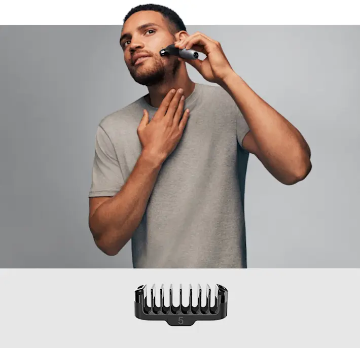 For keeping your goatee neat For keeping your goatee neat