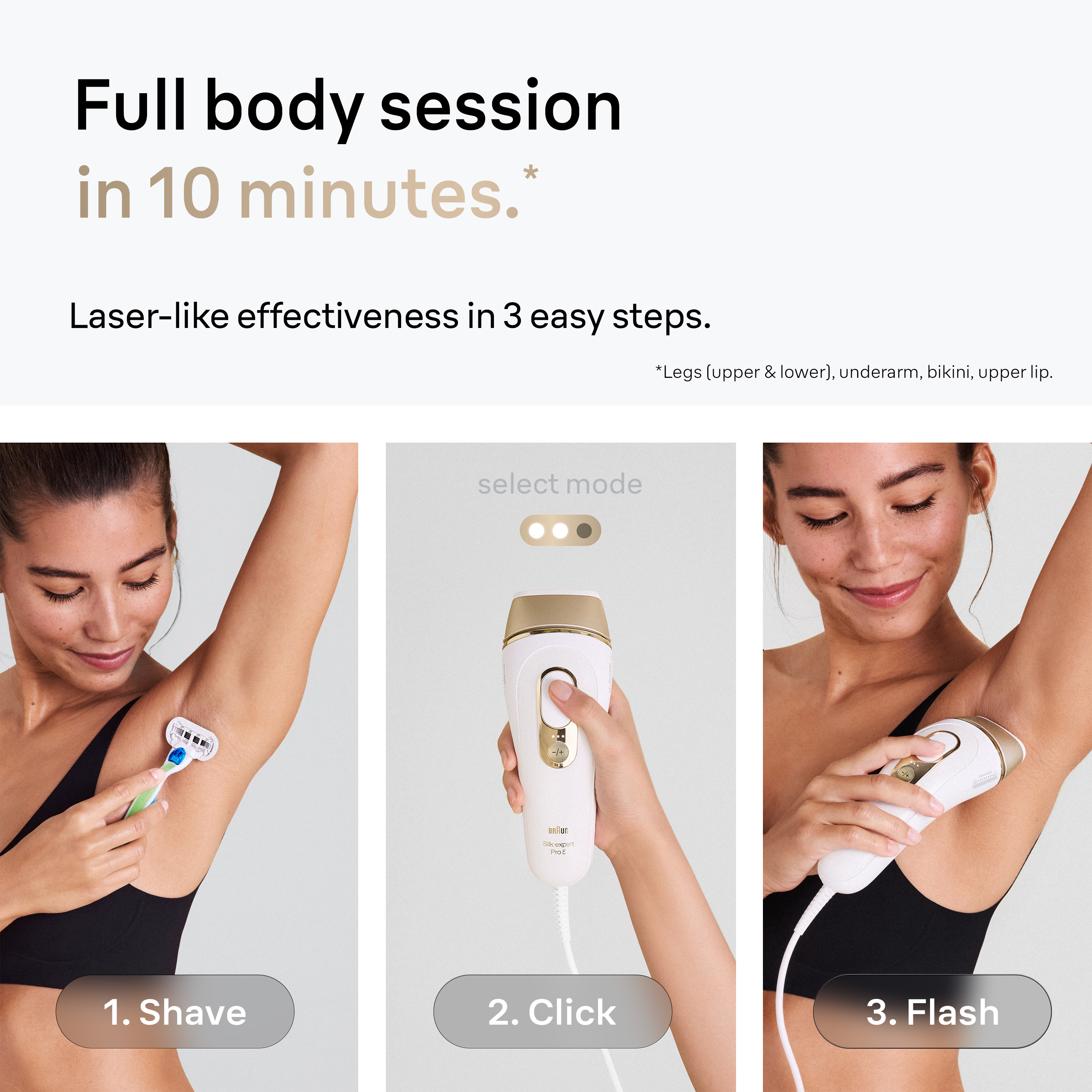 Braun Silk·expert Pro 5 IPL hair removal device | Braun UK