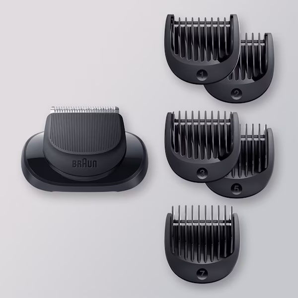 EasyClick Beard Trimmer attachment for Braun Series 5, 6 and 7 electric shaver EasyClick Beard Trimmer attachment for Braun Series 5, 6 and 7 electric shaver