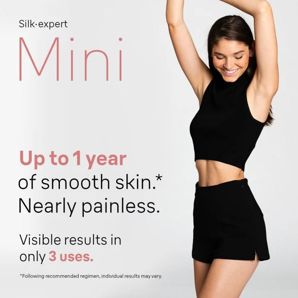 Up to 1 year of smooth skin.