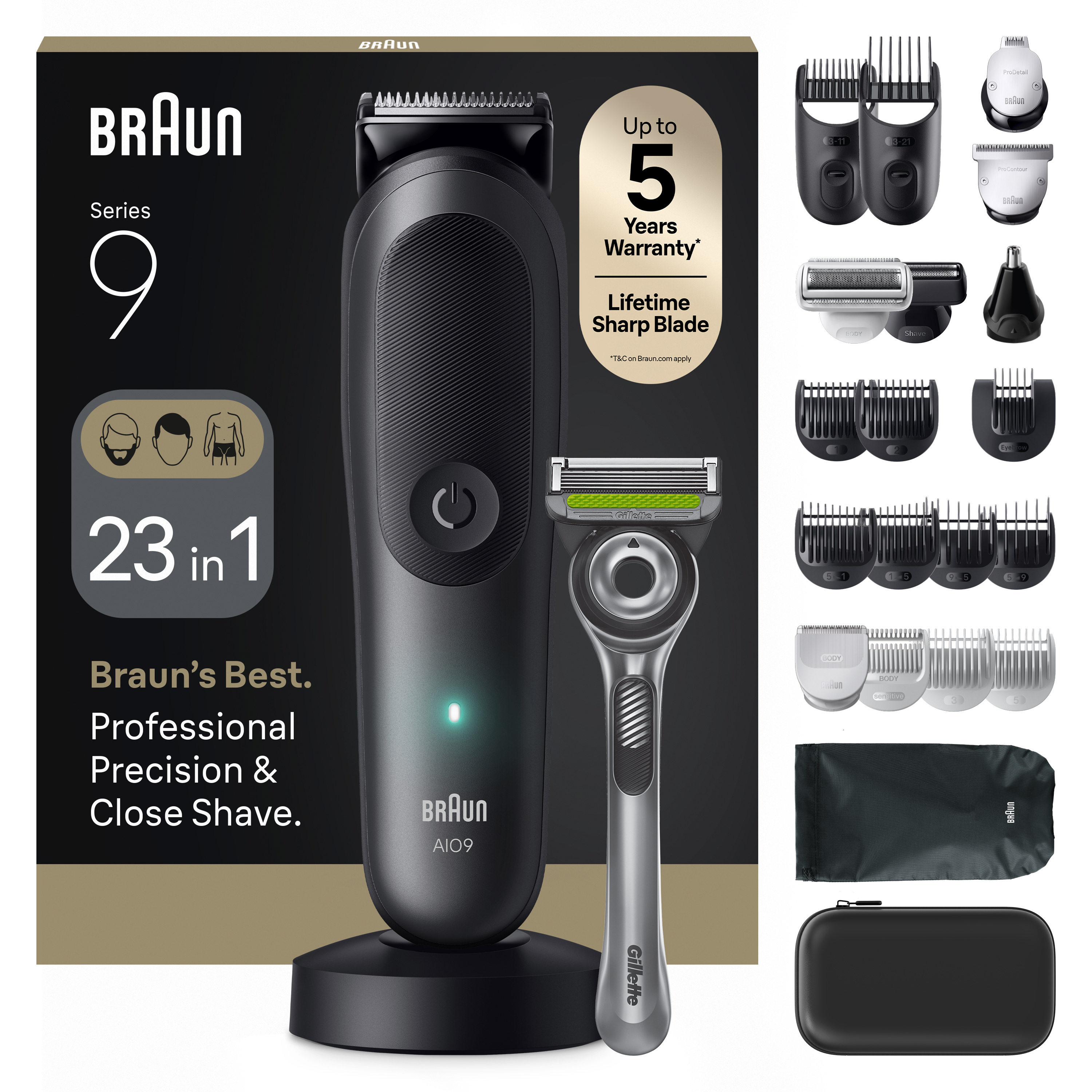 Braun All In One Trimmer Series 5 AIO5560 | Braun UK