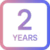 Up to 2 year of visible hair reduction Up to 2 year of visible hair reduction