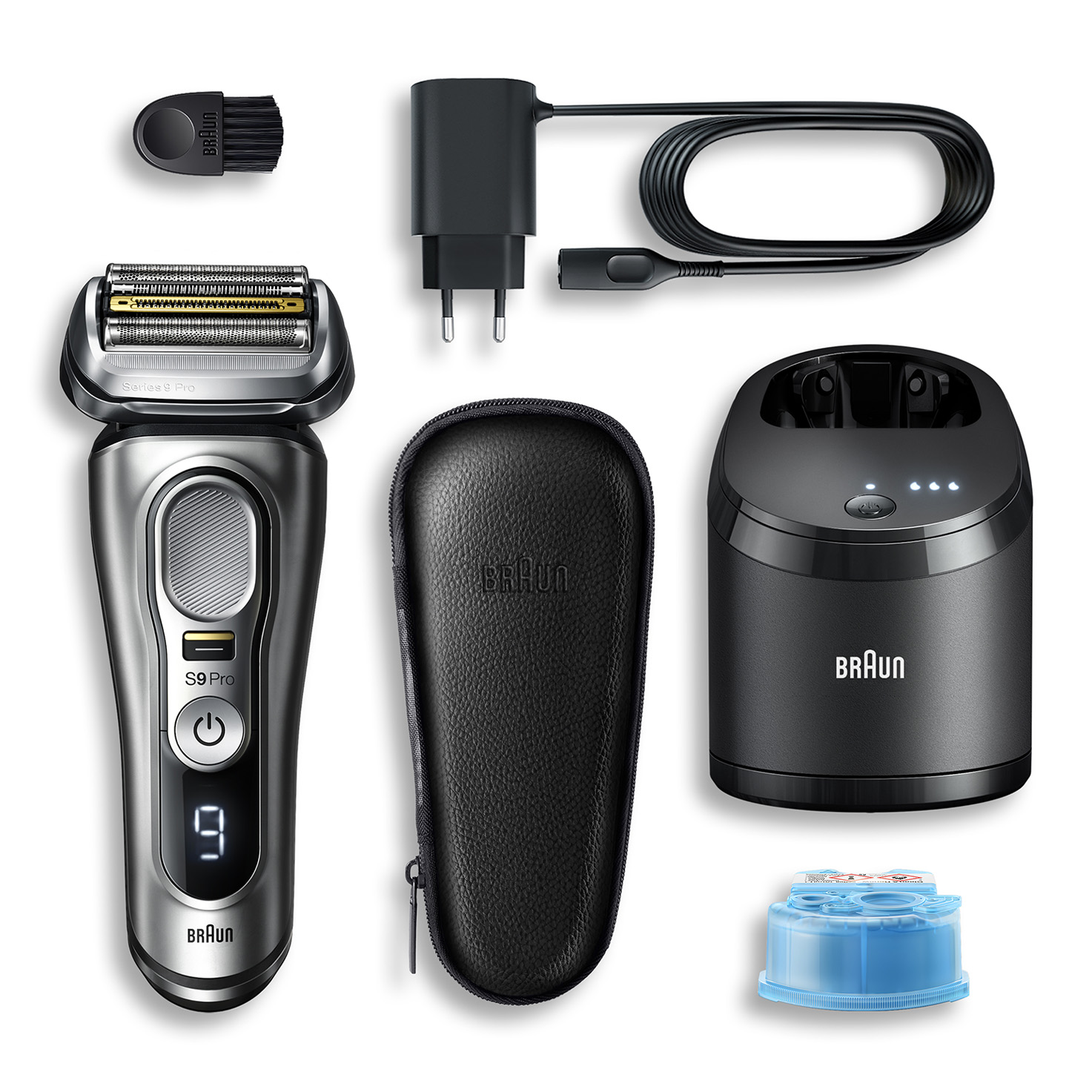 Series 9 Pro 9467cc Wet & Dry shaver with SmartCare center and