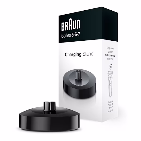 Charging Stand for Braun Series 5, 6 and 7 electric shaver (New generation)