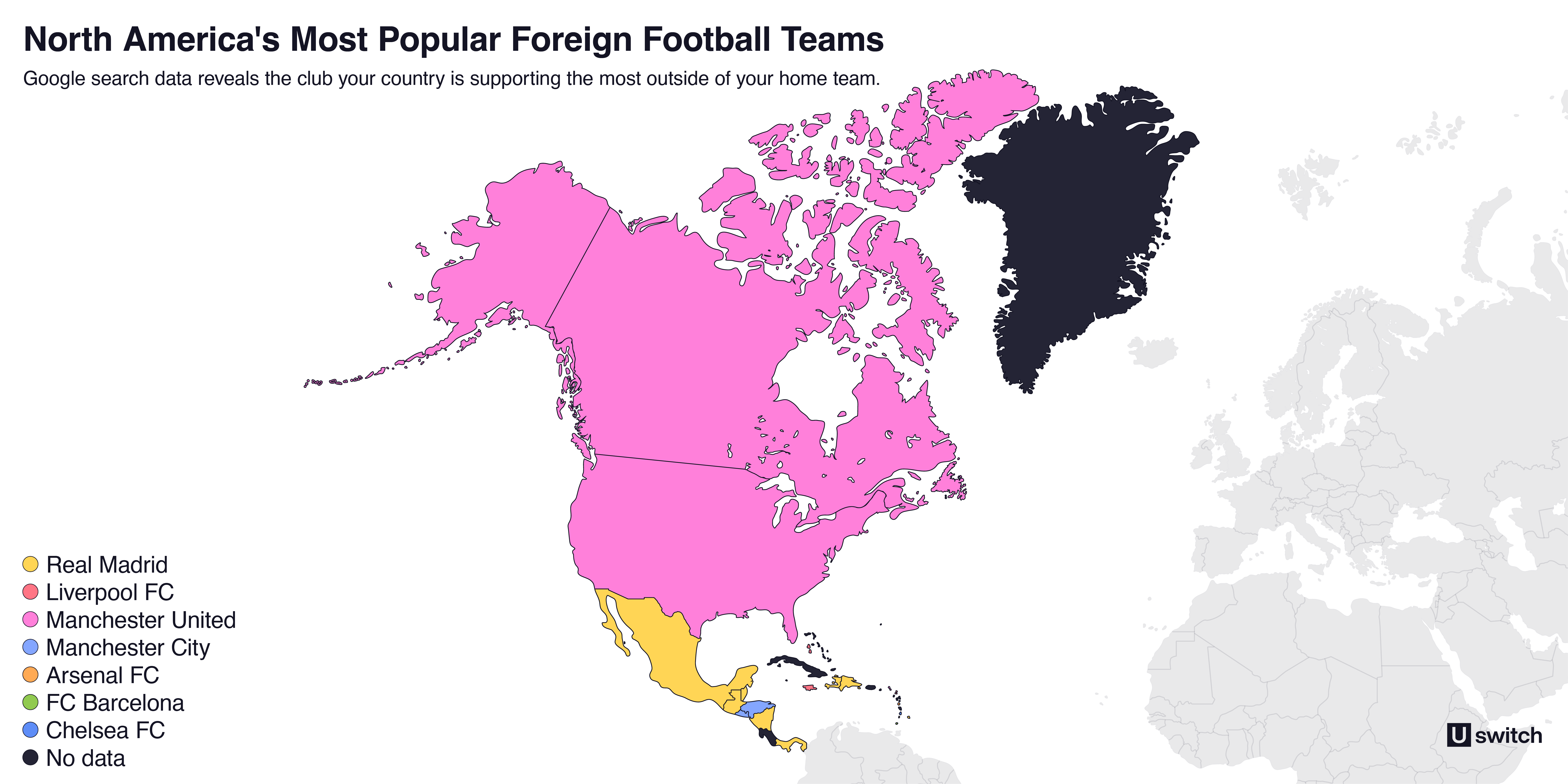 Chart: Countries with the most NFL fans outside the US