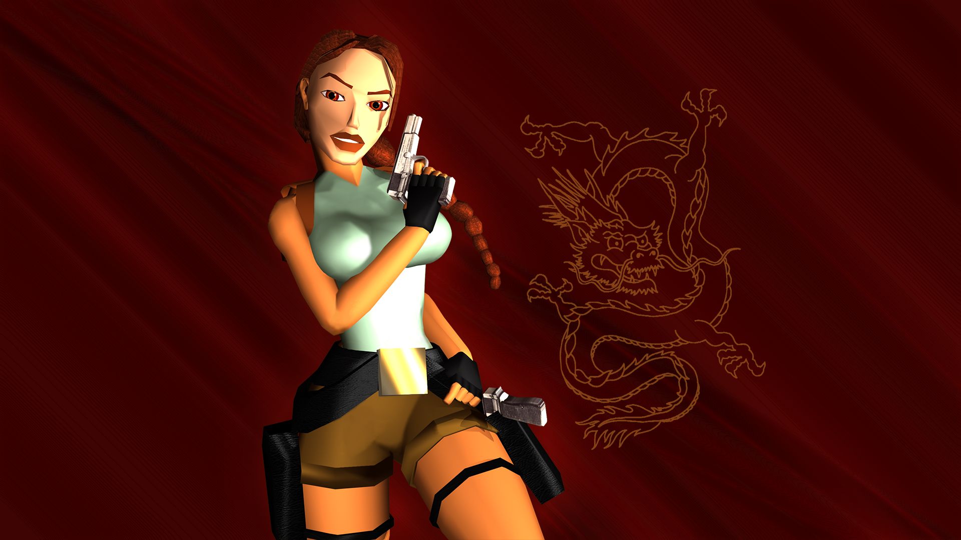 Tomb Raider 2 Promo Art