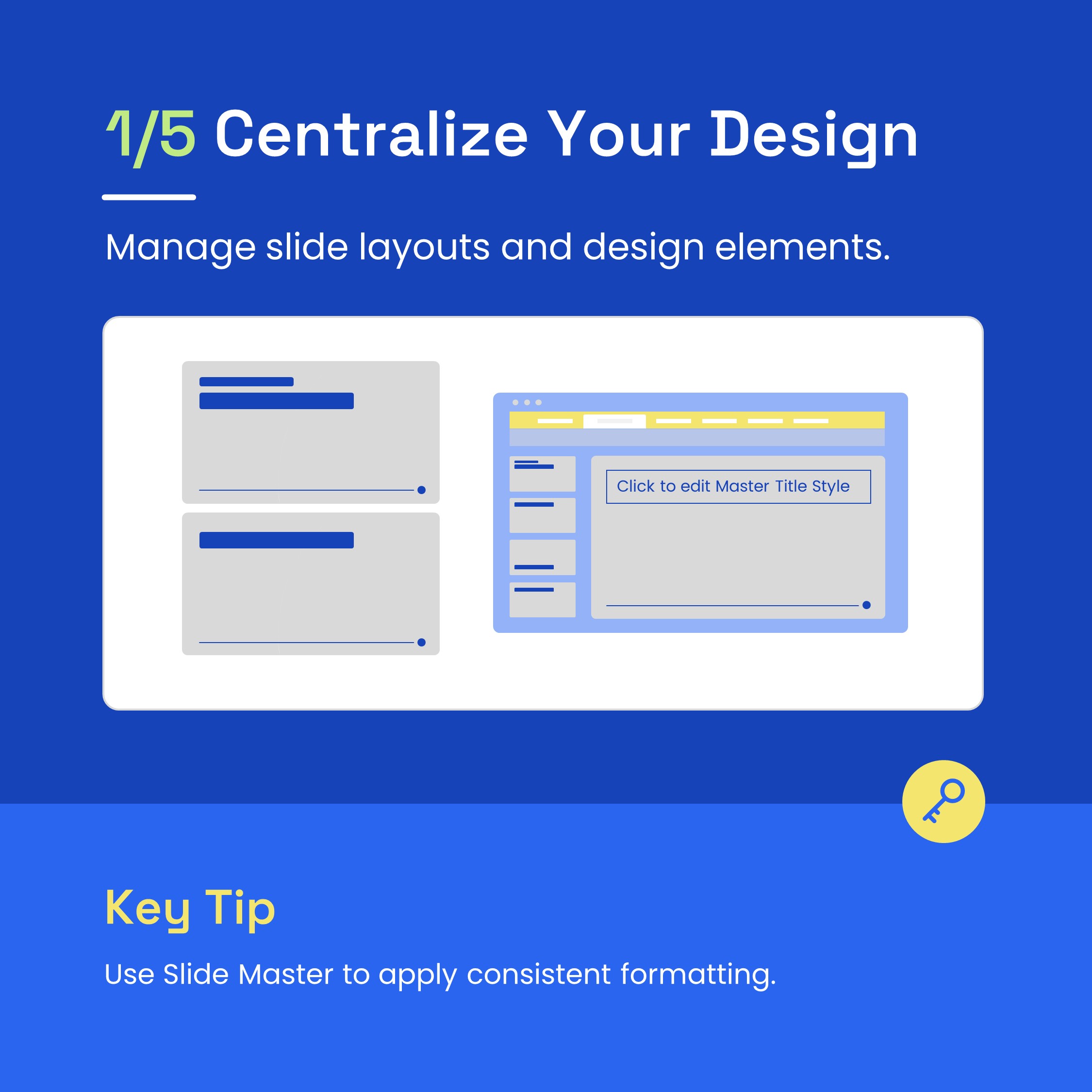 Master Consistency with PowerPoint's Slide Master