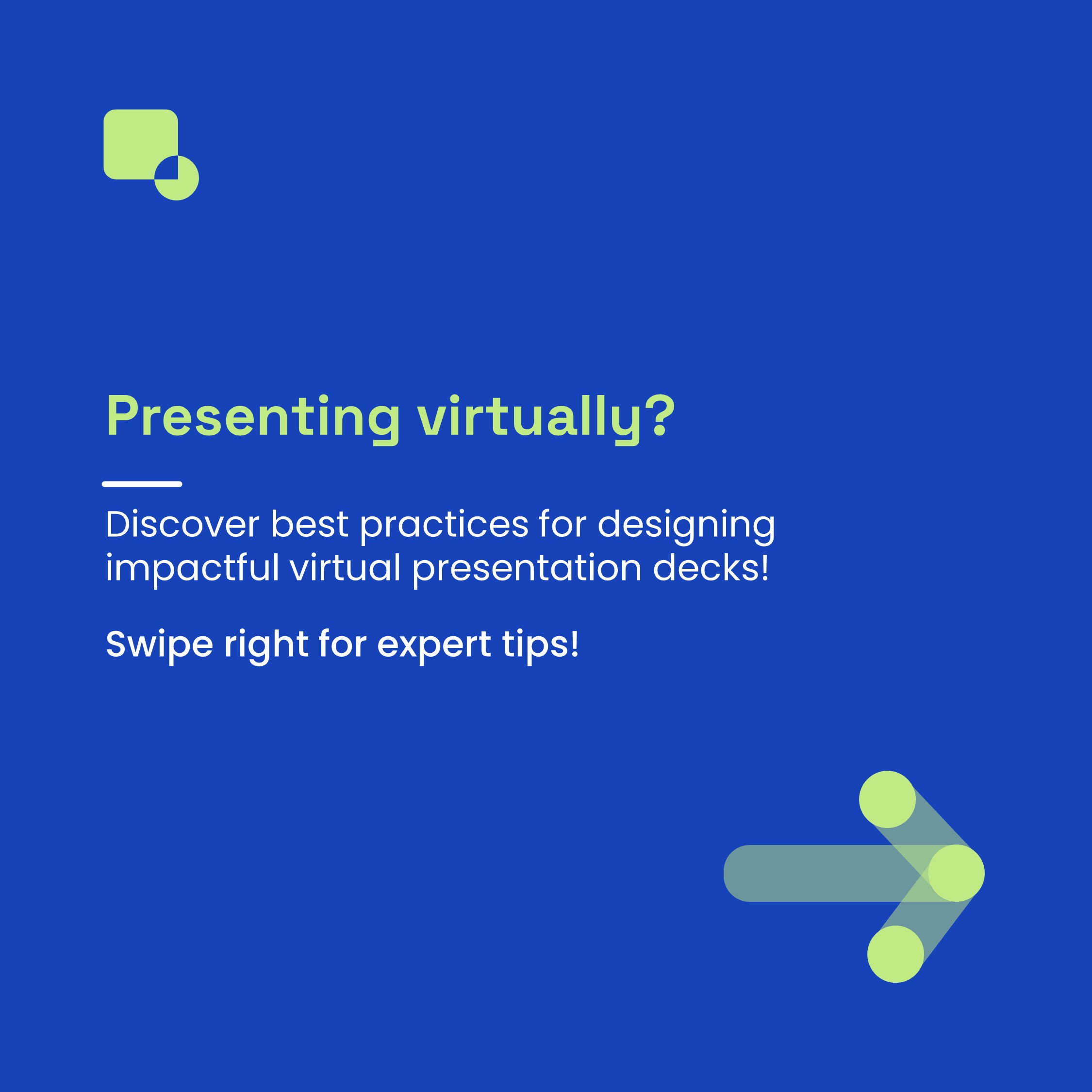 Best Practices for Designing Virtual Presentation Decks