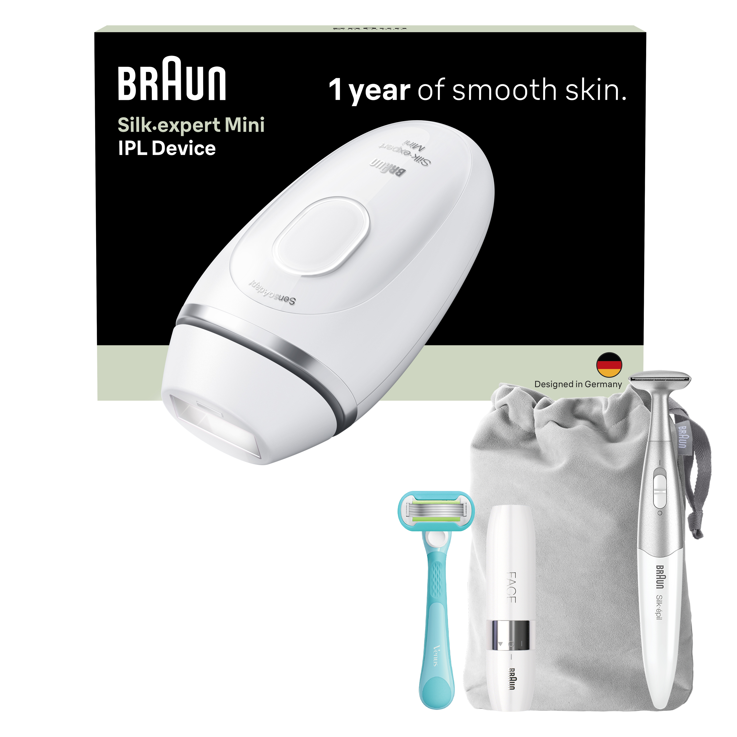 Braun Silk·expert Mini PL1114 IPL voor een gladde huid | Braun NL