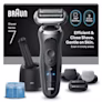 Afb. Series 7 G7865cc scheerapparaat, 4-in-1 SmartCare center, navulpatroon, baardtrimmer, lichaamsverzorger, stoppelbaard-opzetstuk.