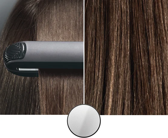 Braun Satin Hair IONTEC straightener with Curl shaper and 100% ceramic eloxal plates Braun Satin Hair IONTEC straightener with Curl shaper and 100% ceramic eloxal plates