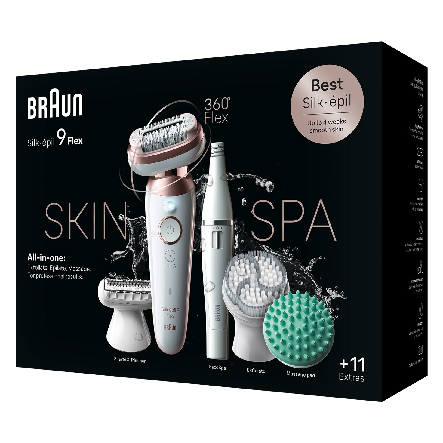 Braun Silk·épil SkinSpa: epilator voor vrouwen | Braun NL