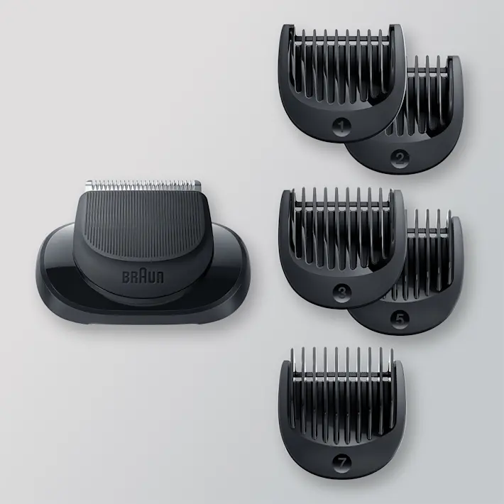 Braun Beard Trimmer Head +5 combs Braun Beard Trimmer Head +5 combs
