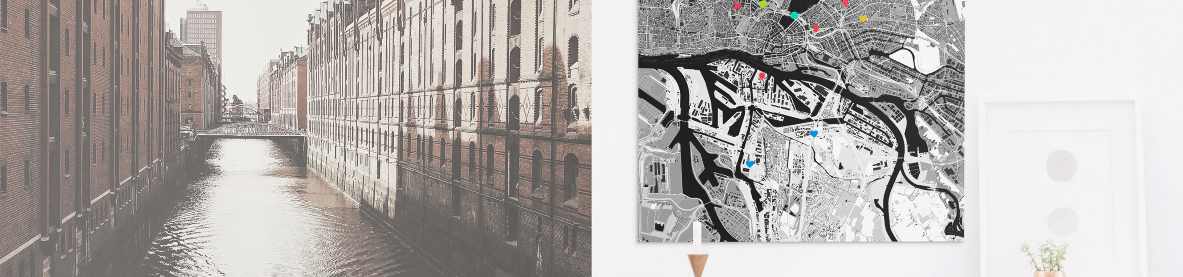 Hamburg Poster Gestalten Oder Kaufen Mapdid