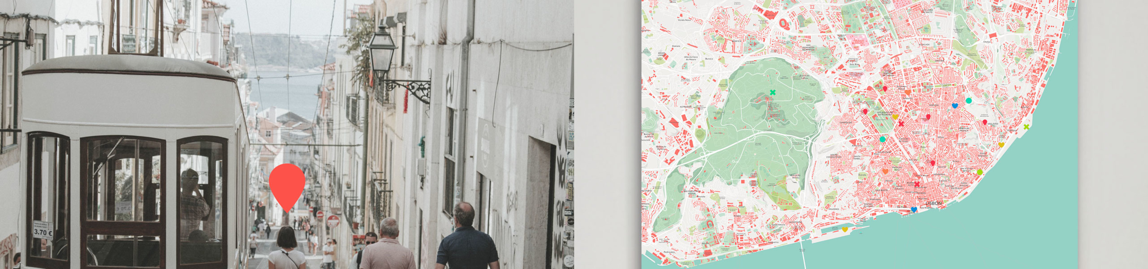 Stadtplan Von Lissabon Als Poster Gestalten Order Kaufen Mapdid