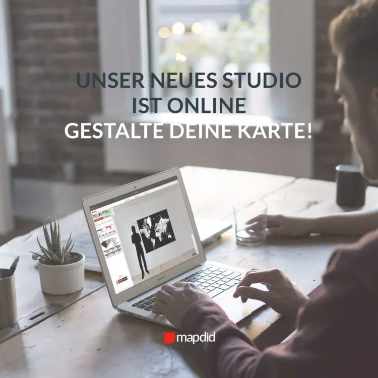 mapdid startet Studio 1.0 - eigene Landkarte spielerisch gestalten