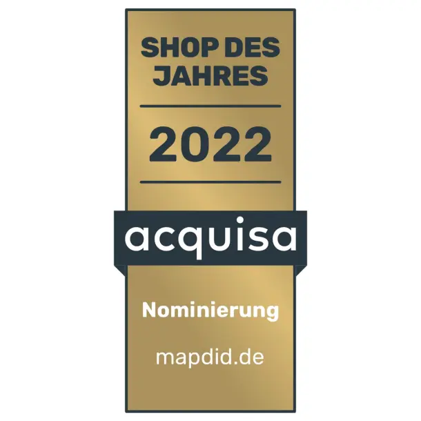 mapdid.de für den Shop des Jahres 2022 nominiert