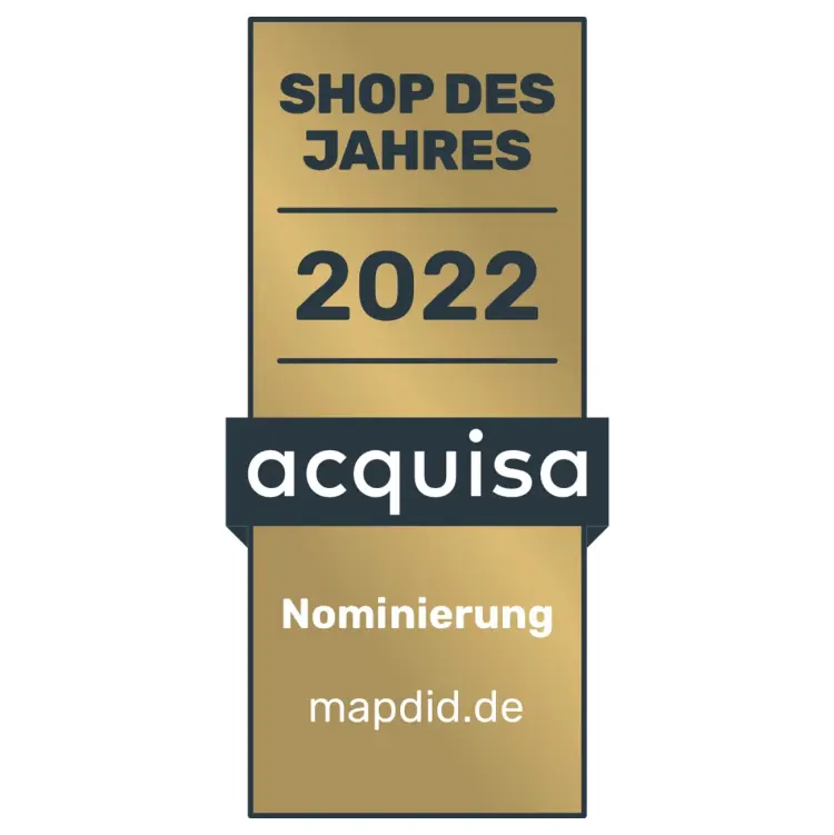 mapdid.de für den Shop des Jahres 2022 nominiert