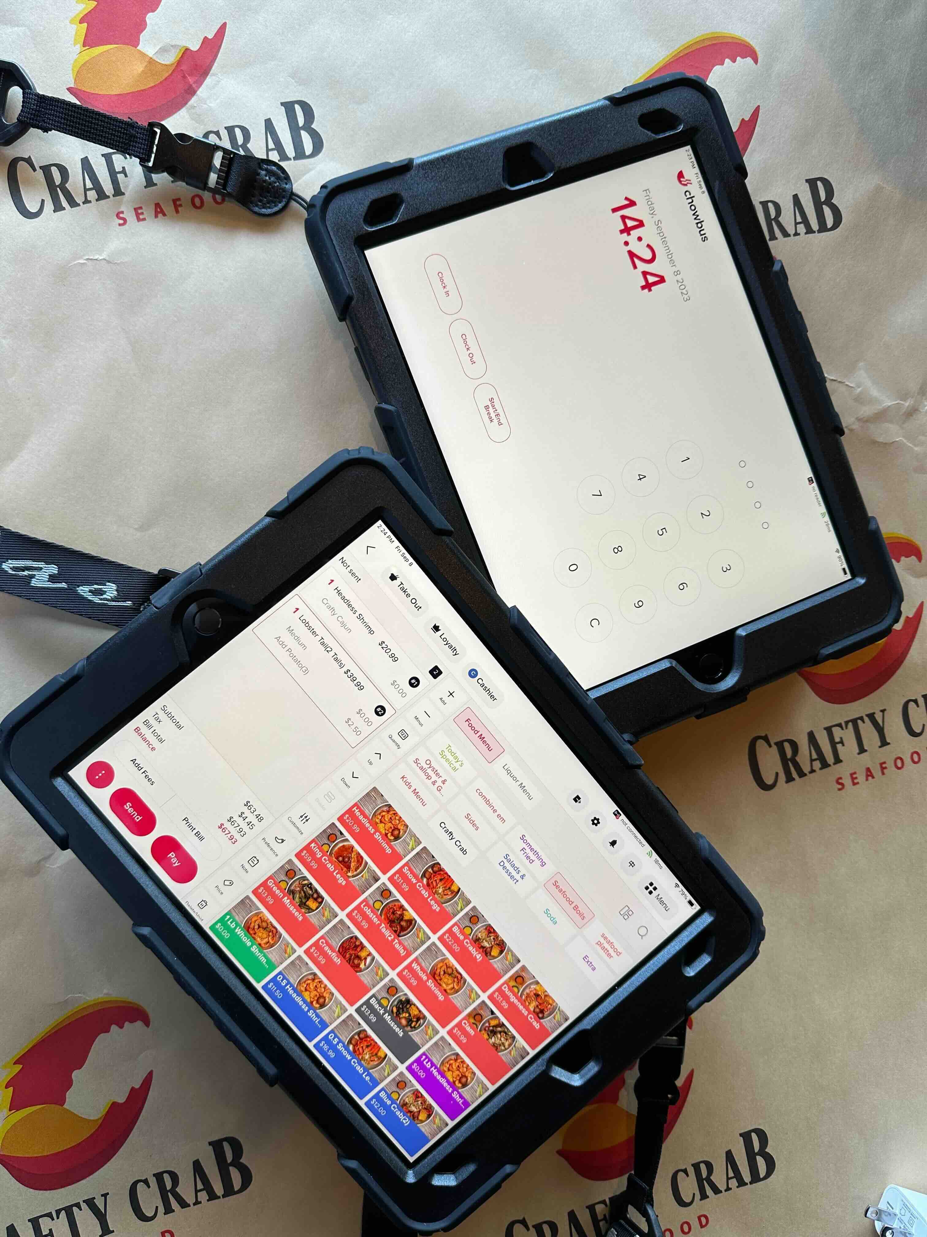 local miami pos system chowbus pos - Crafty Crab