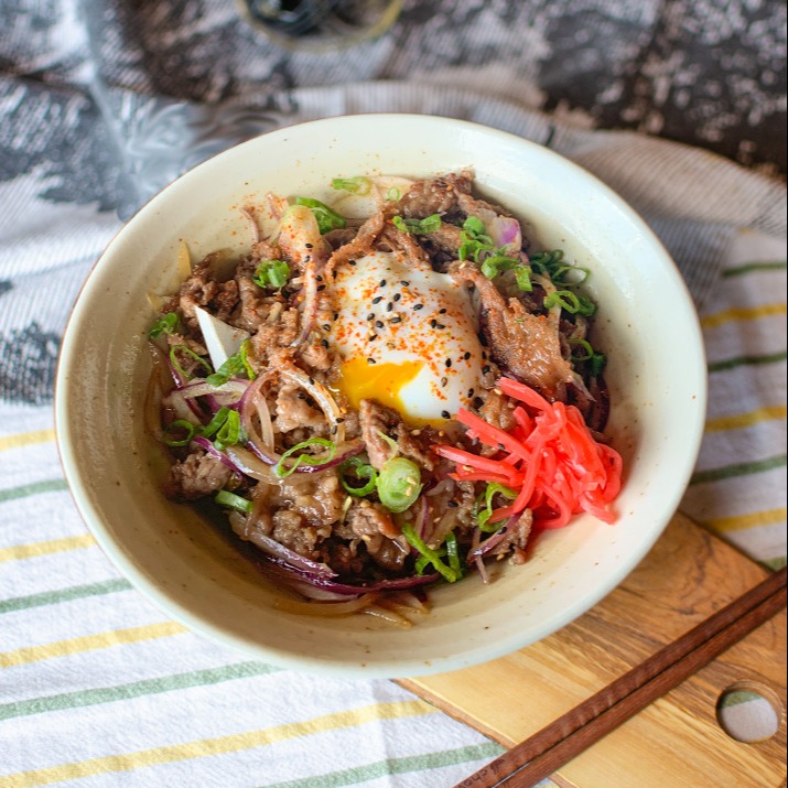 Picture of Teriyaki Beef Don from Strings Ramen