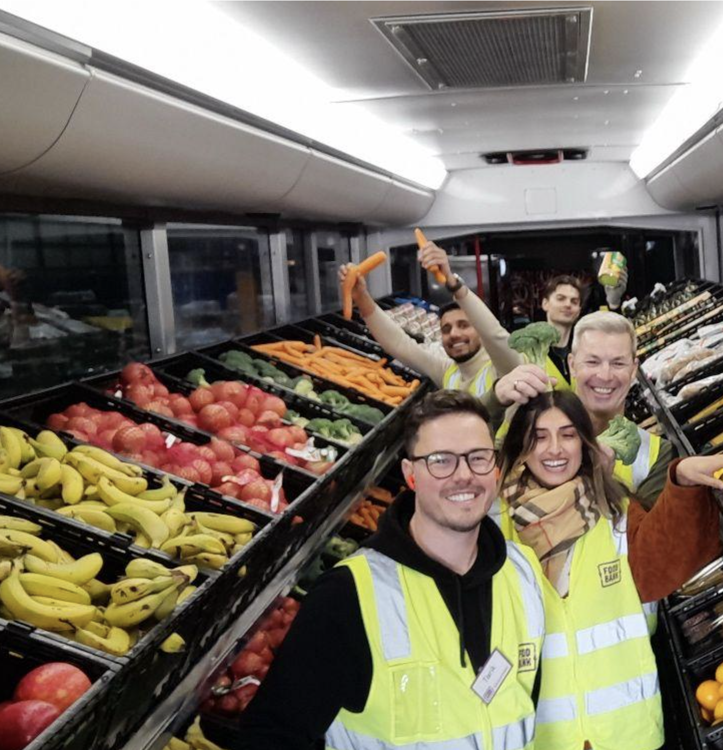 Optimizely employees volunteering during Optimizely Give Back.