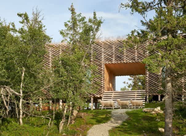 The Skigard Hytte project designed by Mork Ulnes Architects won a 2020 Design Award from AIA California.