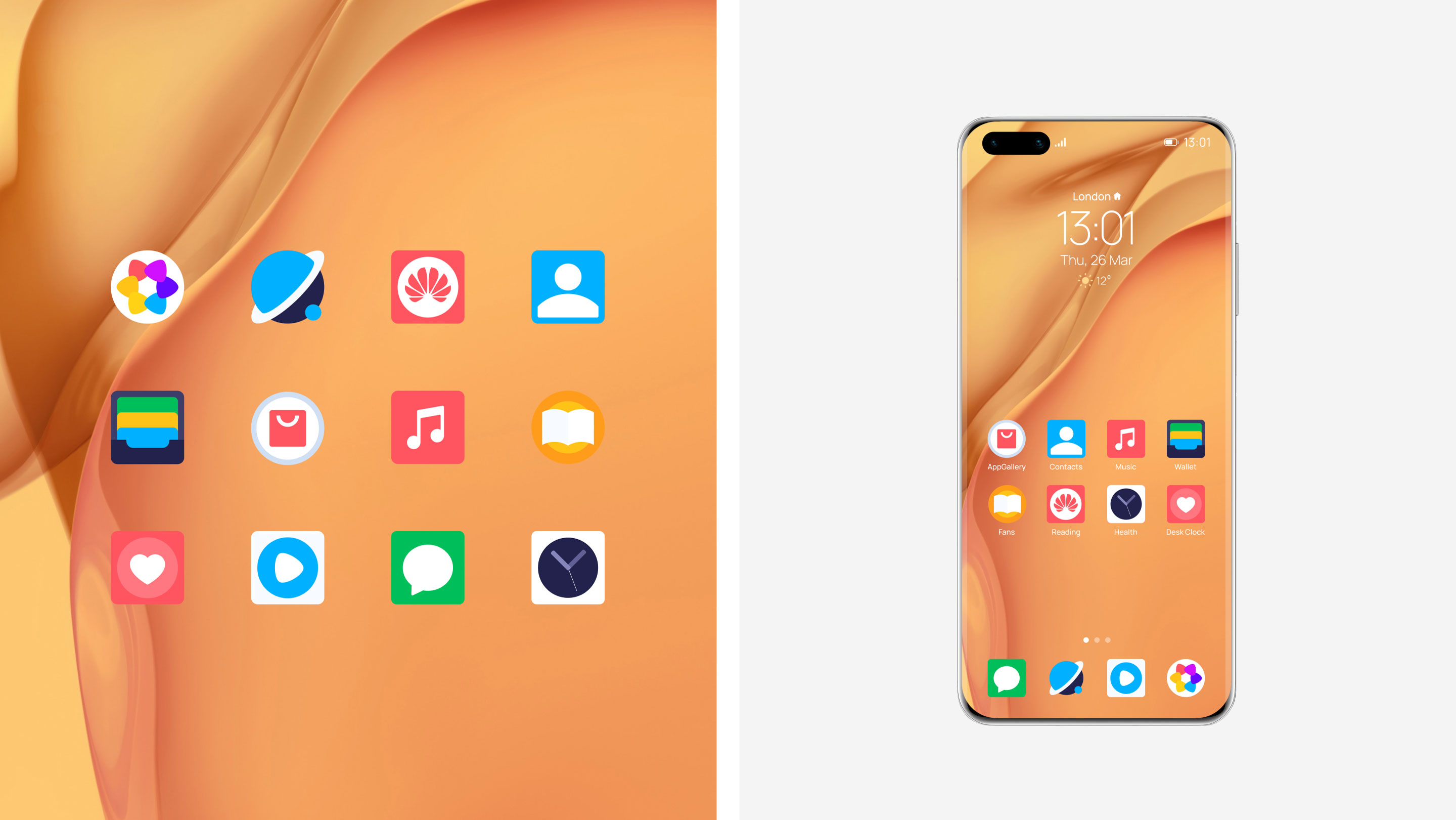 Huawei. Icons for EMUI 10 | Tubik Studio