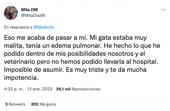 Reply to Dra Elena Casado Twitter