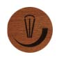 Gaggia Circle Knob - Sapele