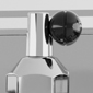 E61 Flow Control Knob - Black